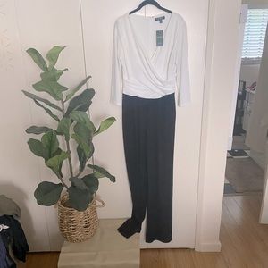 Ralph Lauren Jumpsuit size 10 B/W NWT